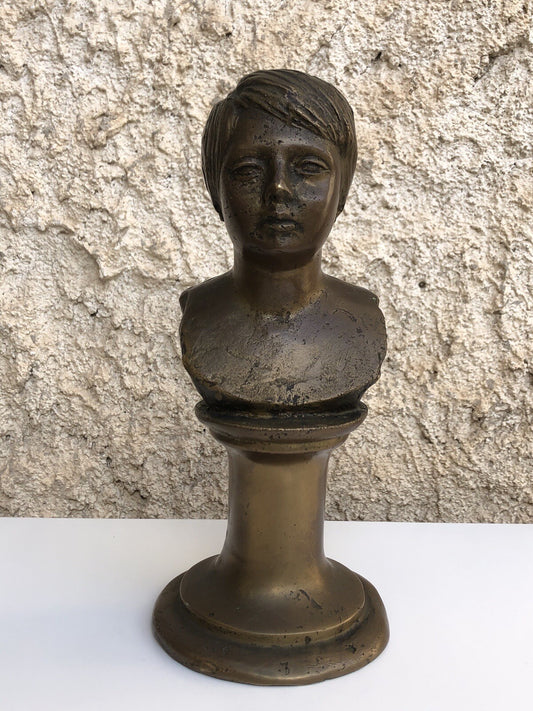 Scultura vintage in bronzo -A. Di Lucca 1/26