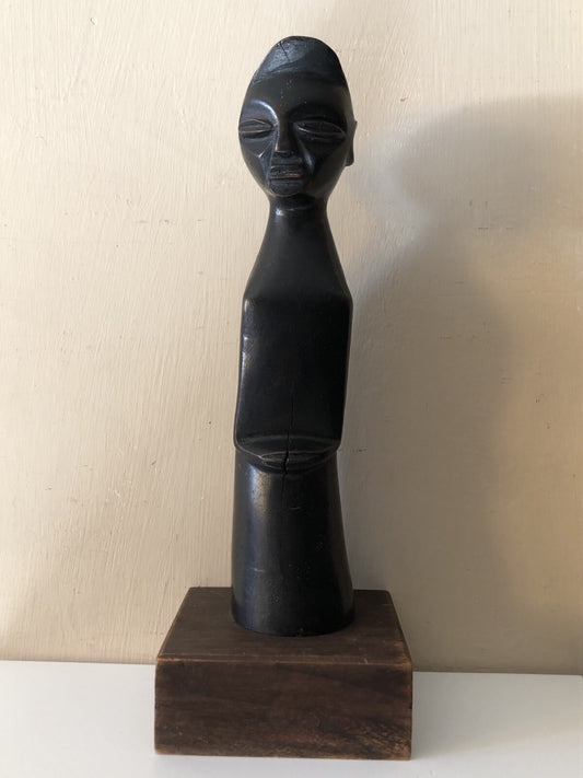 Scultura africana Lobi in legno Vintage