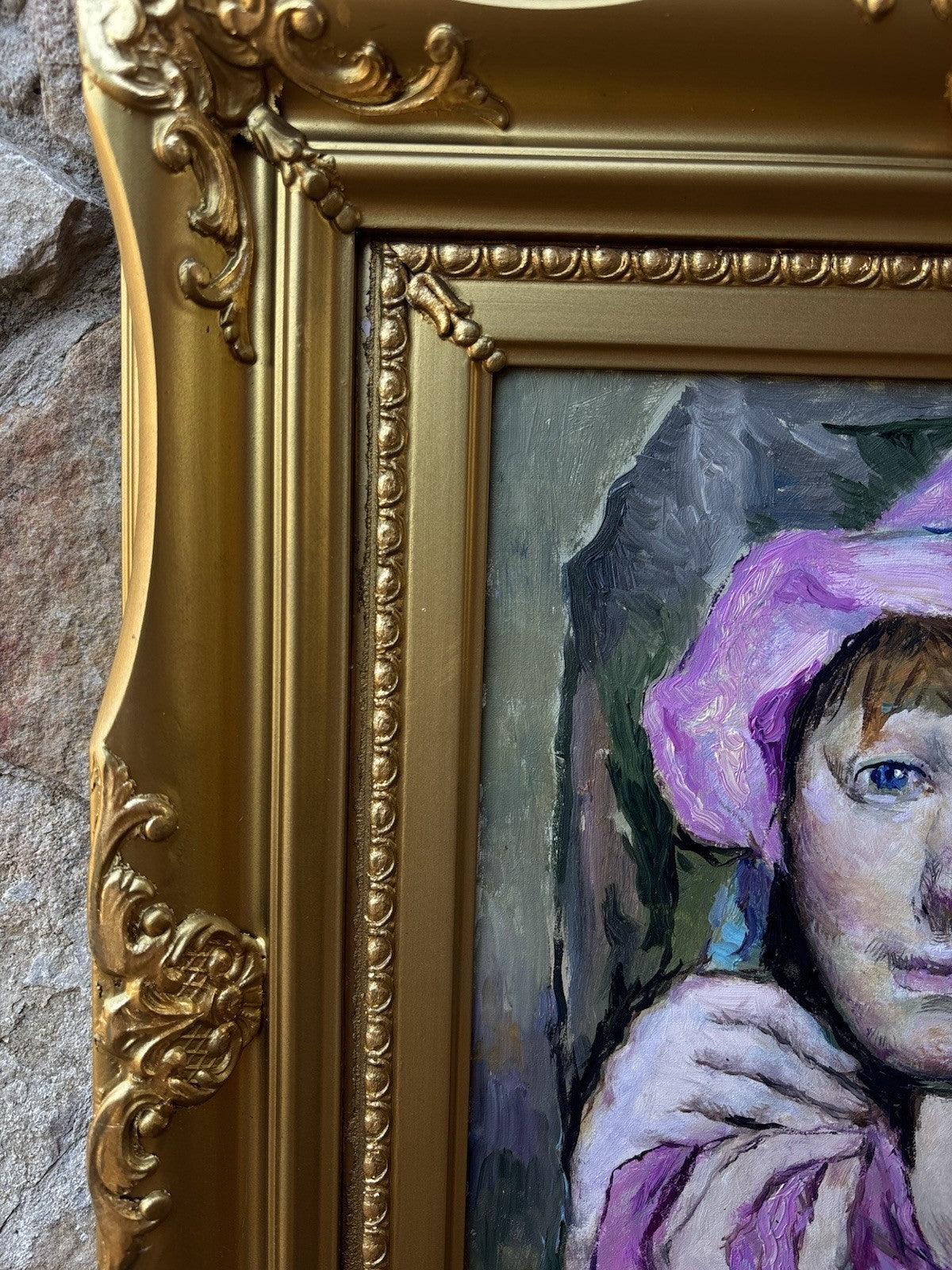 Quadro -Figura Femminile- Giuseppe Ciavolino- dipinto a olio su tela