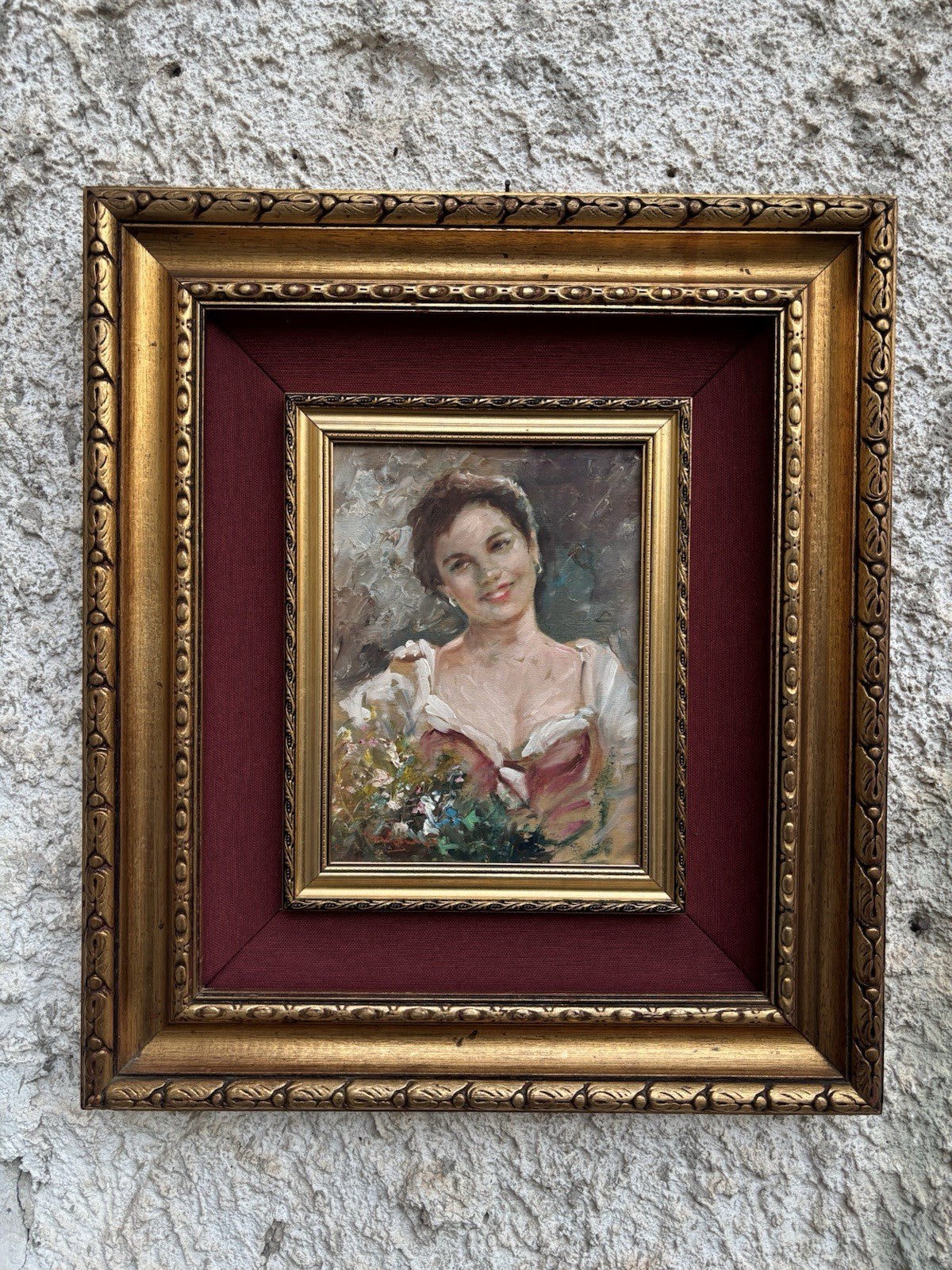 Quadro -Figura Di Donna-  dipinto a olio
