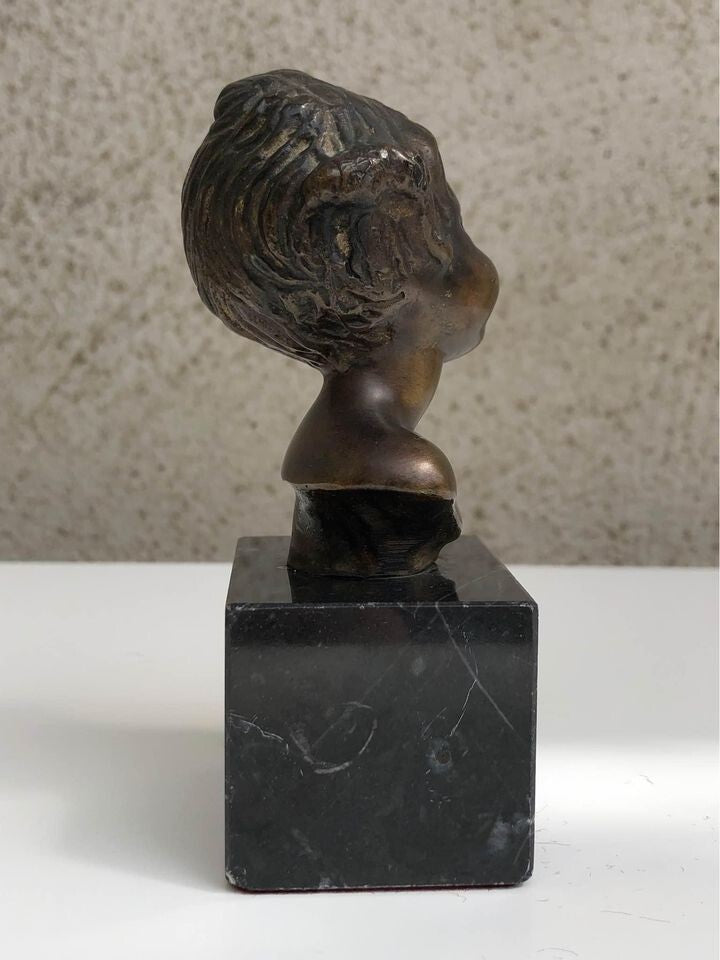 Piccola scultura vintage in bronzo