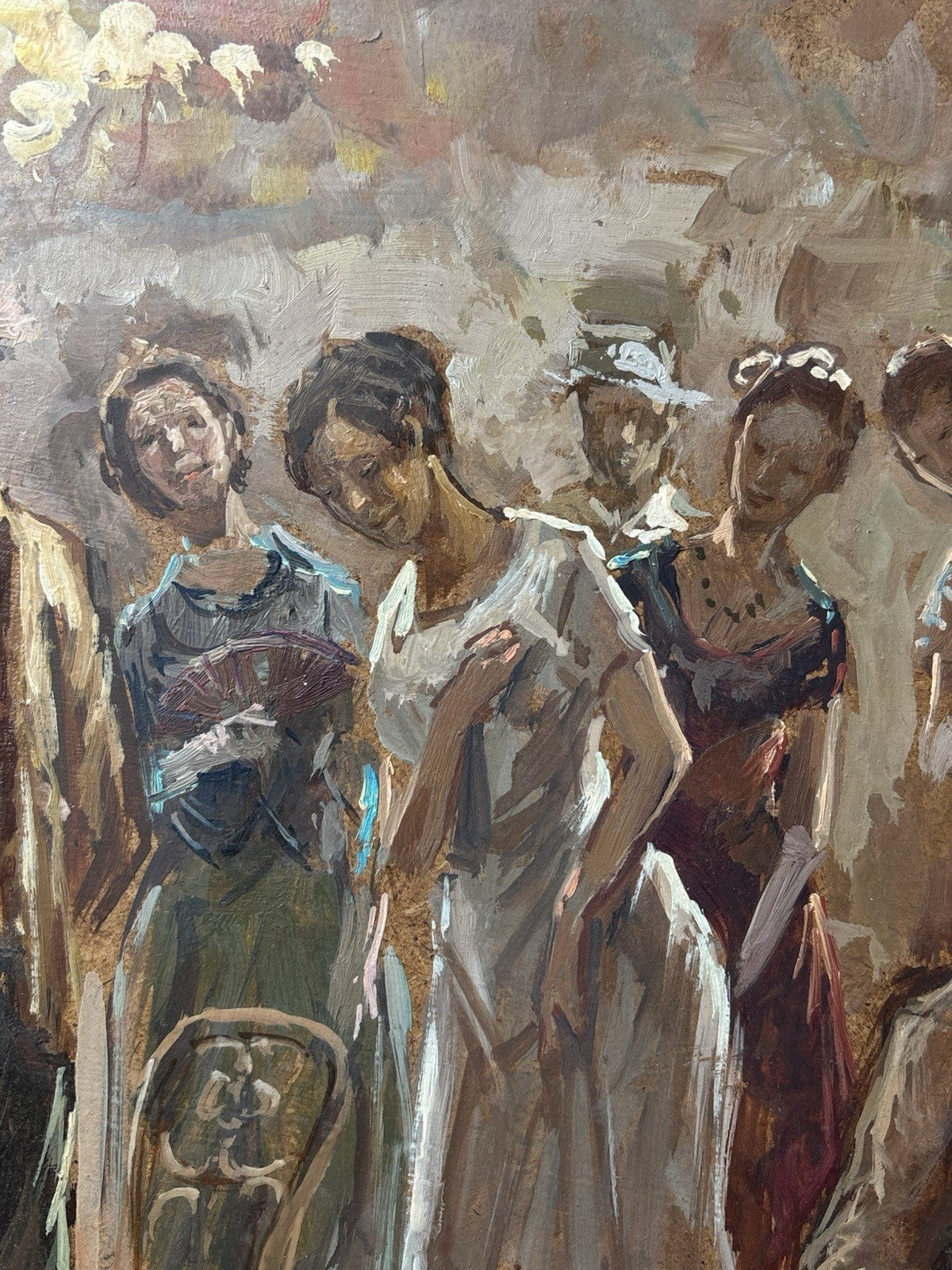 Quadro -O’Zappatore- dipinto a olio