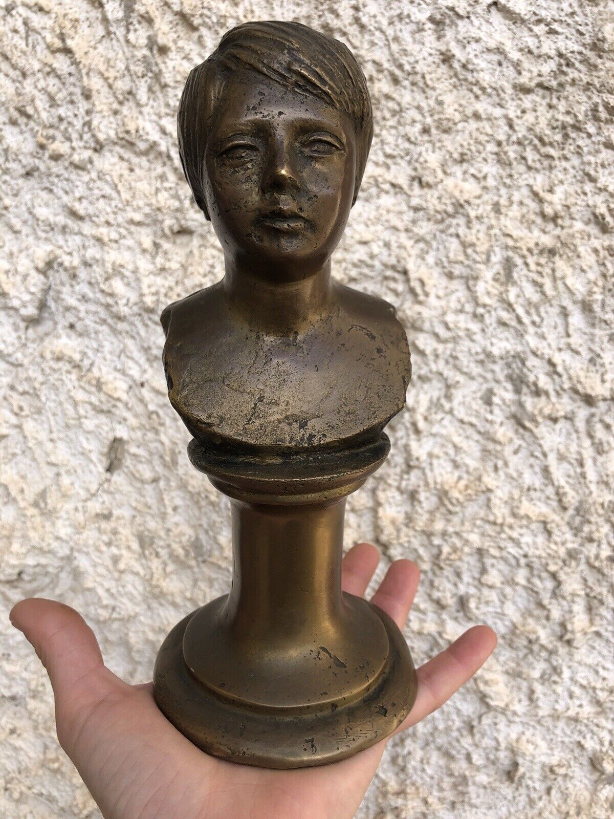 Scultura vintage in bronzo -A. Di Lucca 1/26