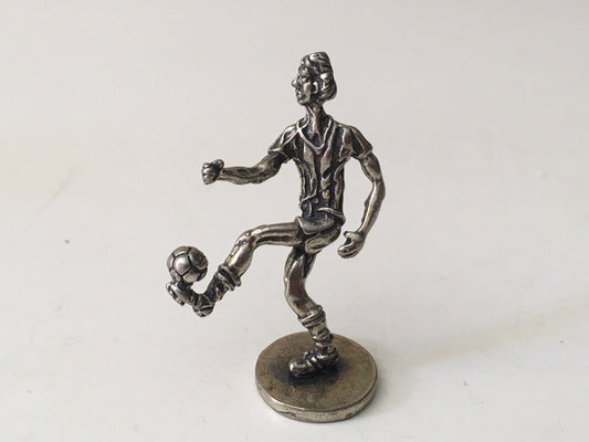 Miniatura Calciatore in argento 925 vintage Microfusione
