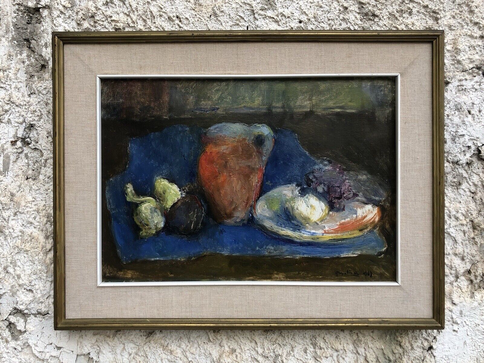 Quadro -Natura Morta- dipinto a olio su tela
