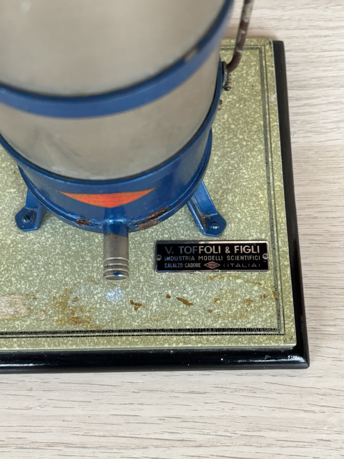 Modellino Ad Uso Didattico Vintage V.Toffoli & Figli, Modello Scientifico