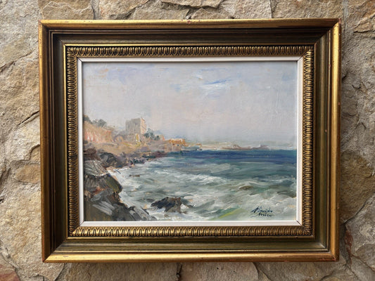 Quadro -Marina- Errico Placido- dipinto a olio