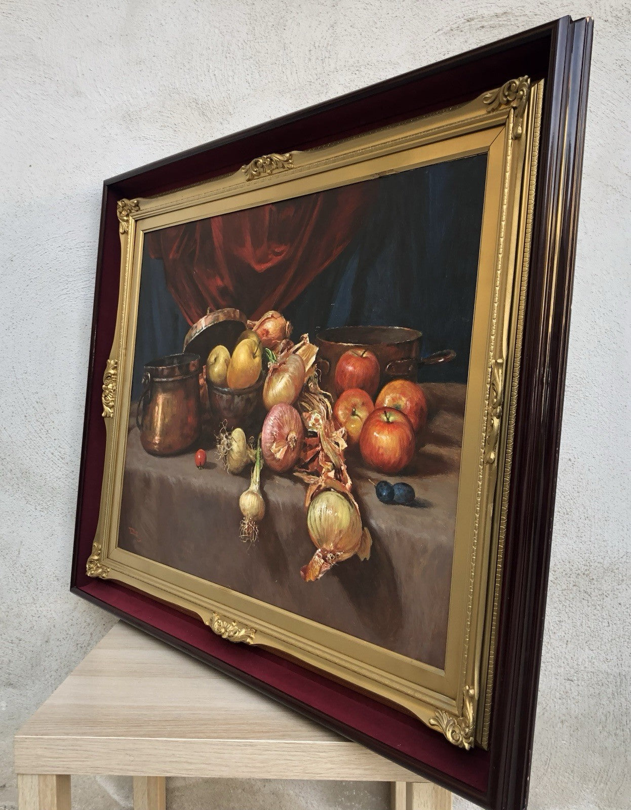 Quadro -Natura Morta- Giovanni Parlato dipinto a olio