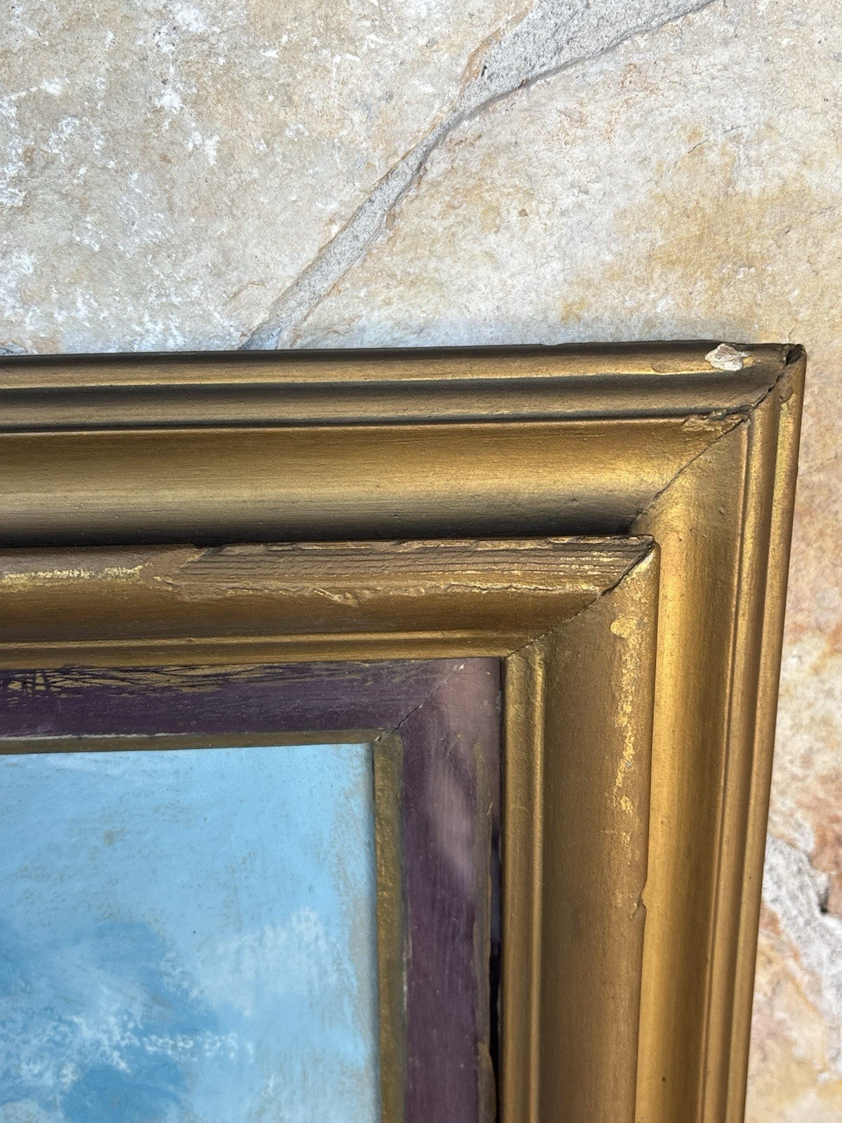 Quadro -Strada Con Figure- Antonio Cannata-realizzato a pastello