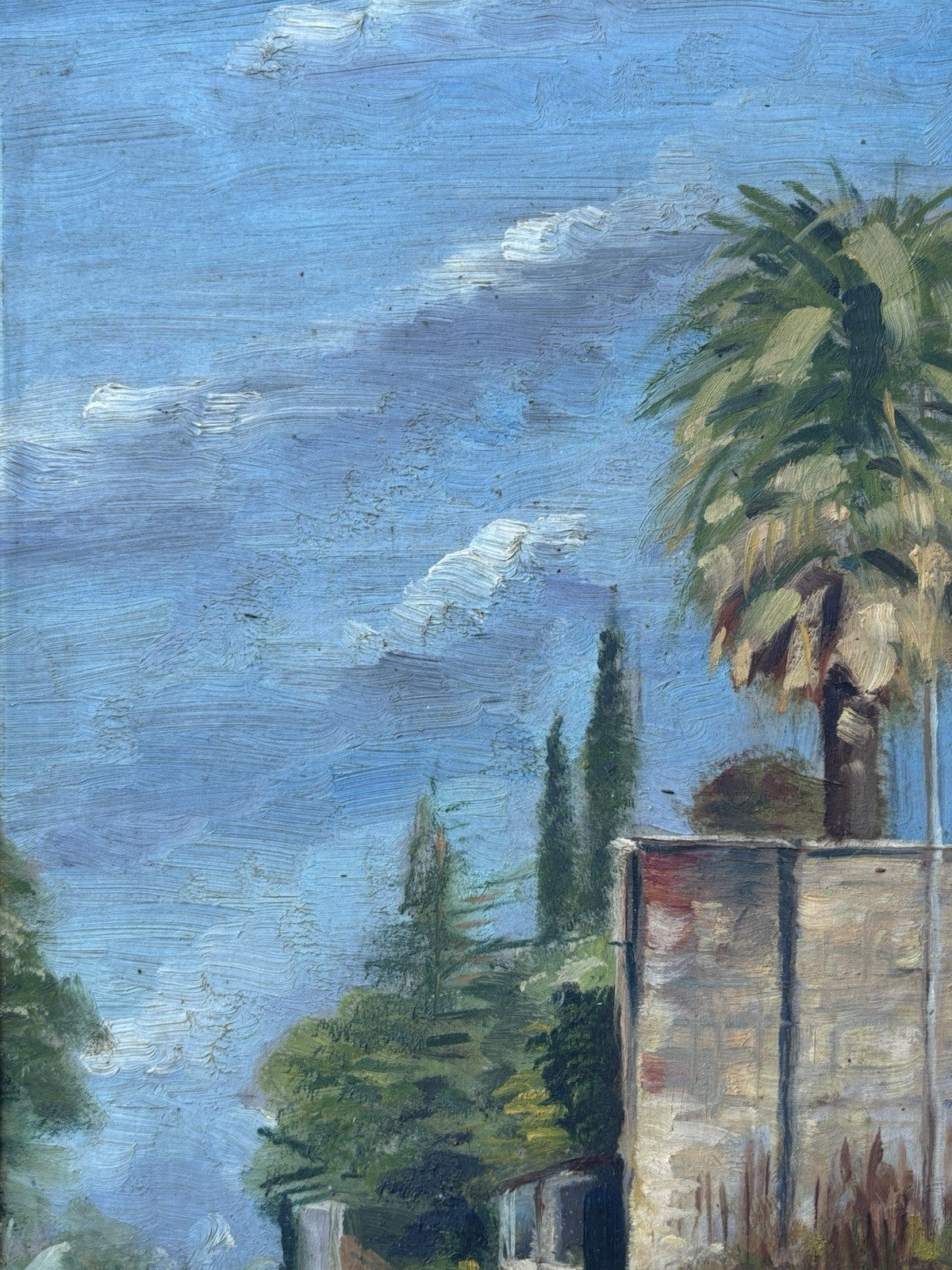 Quadro -Paesaggio- dipinto a olio