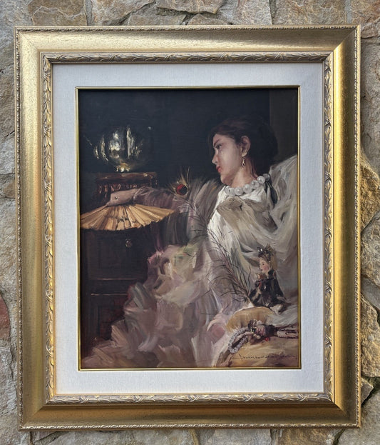 Quadro -Ricordi- Francesco Davide dipinto a olio su tela