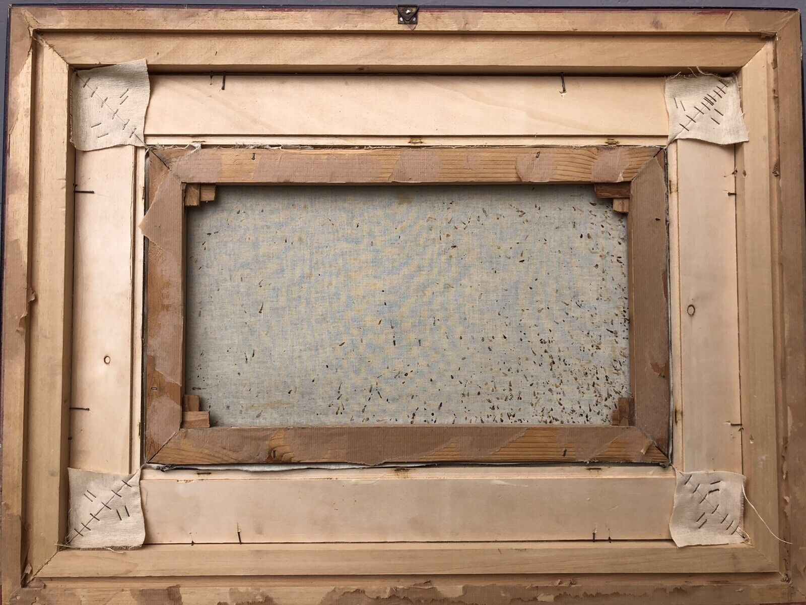 Quadro vintage -Marina- dipinto a olio su tela