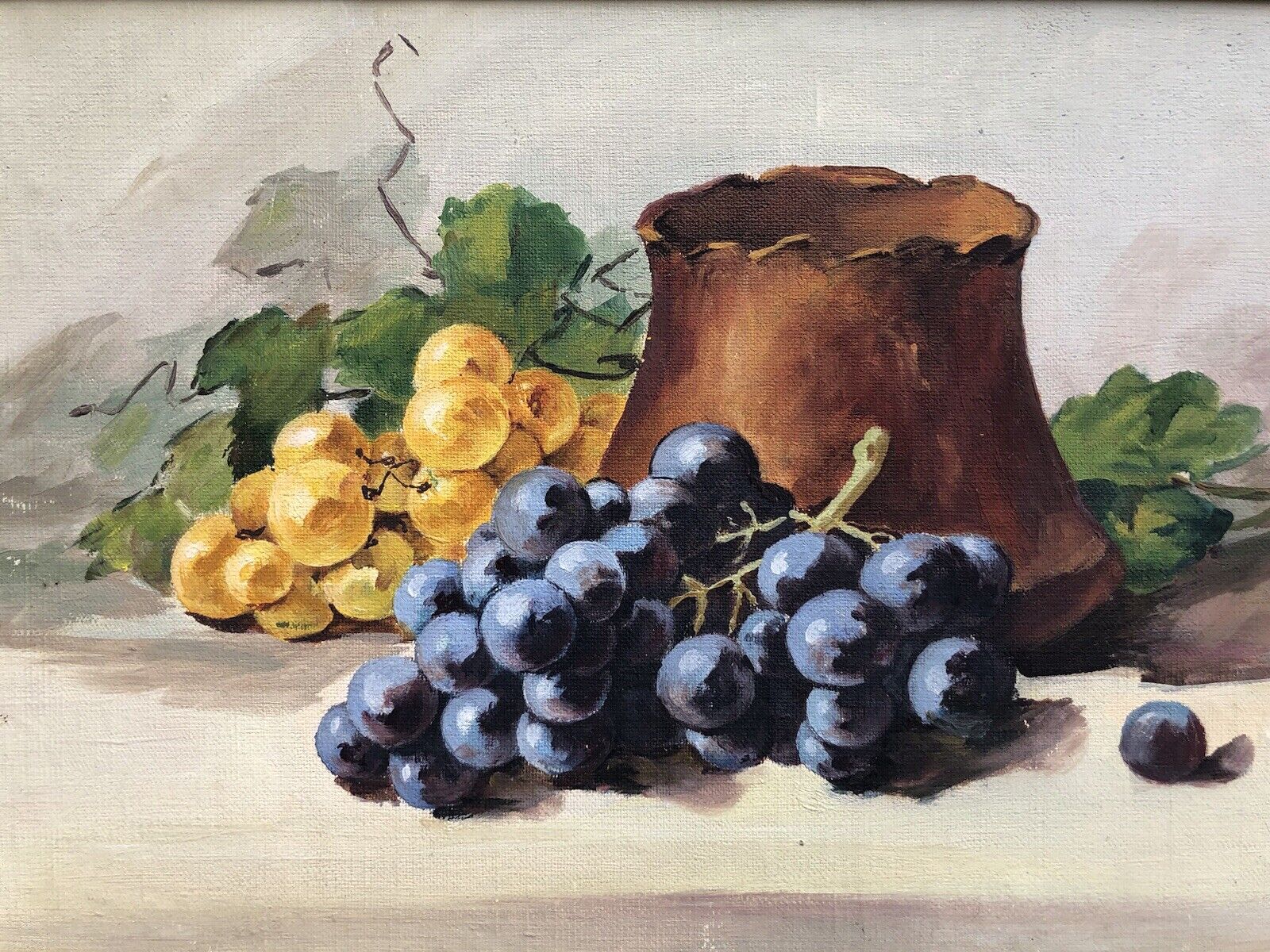 Coppia di quadri -Natura Morta- dipinti a olio