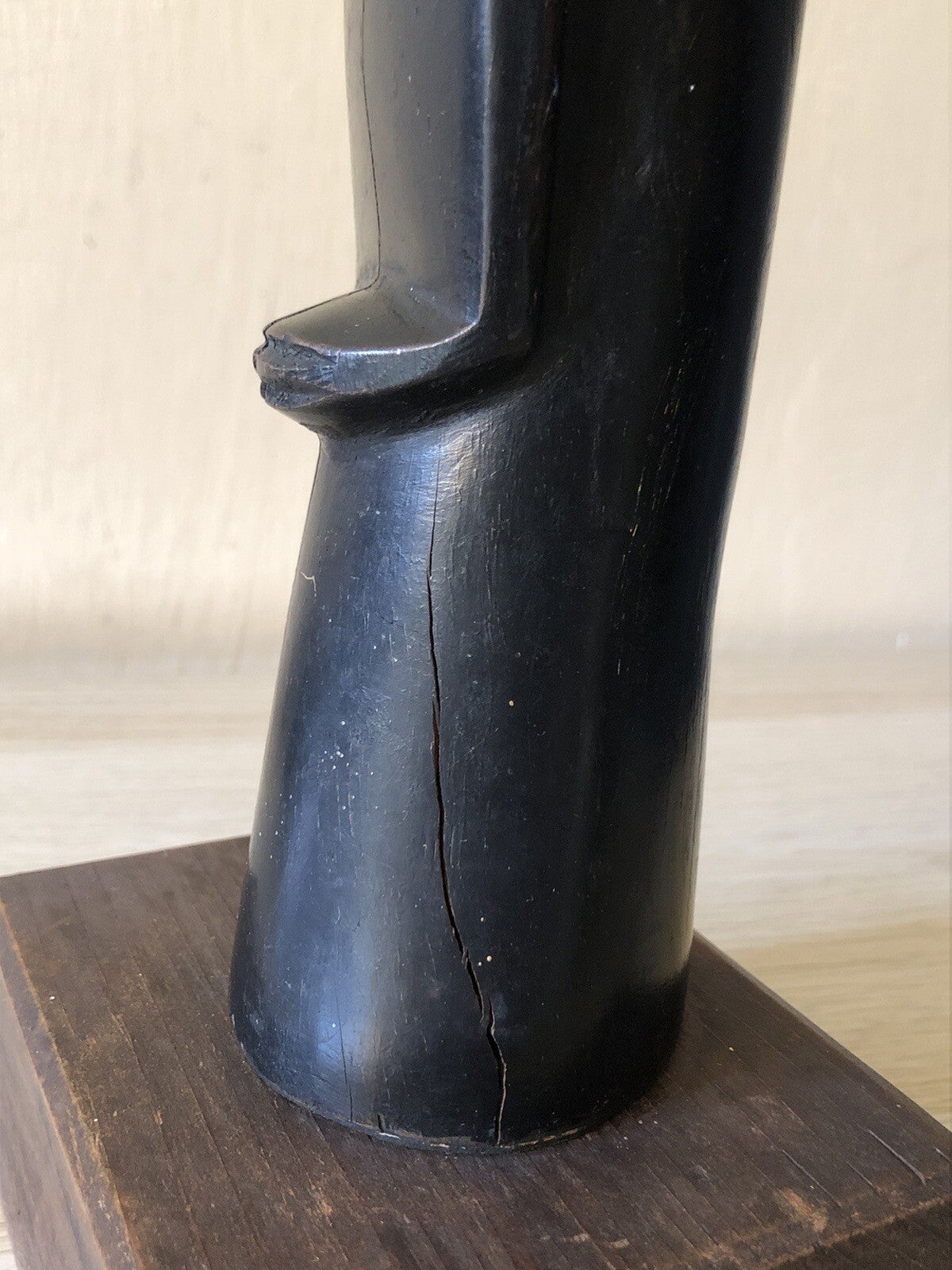 Scultura africana Lobi in legno Vintage