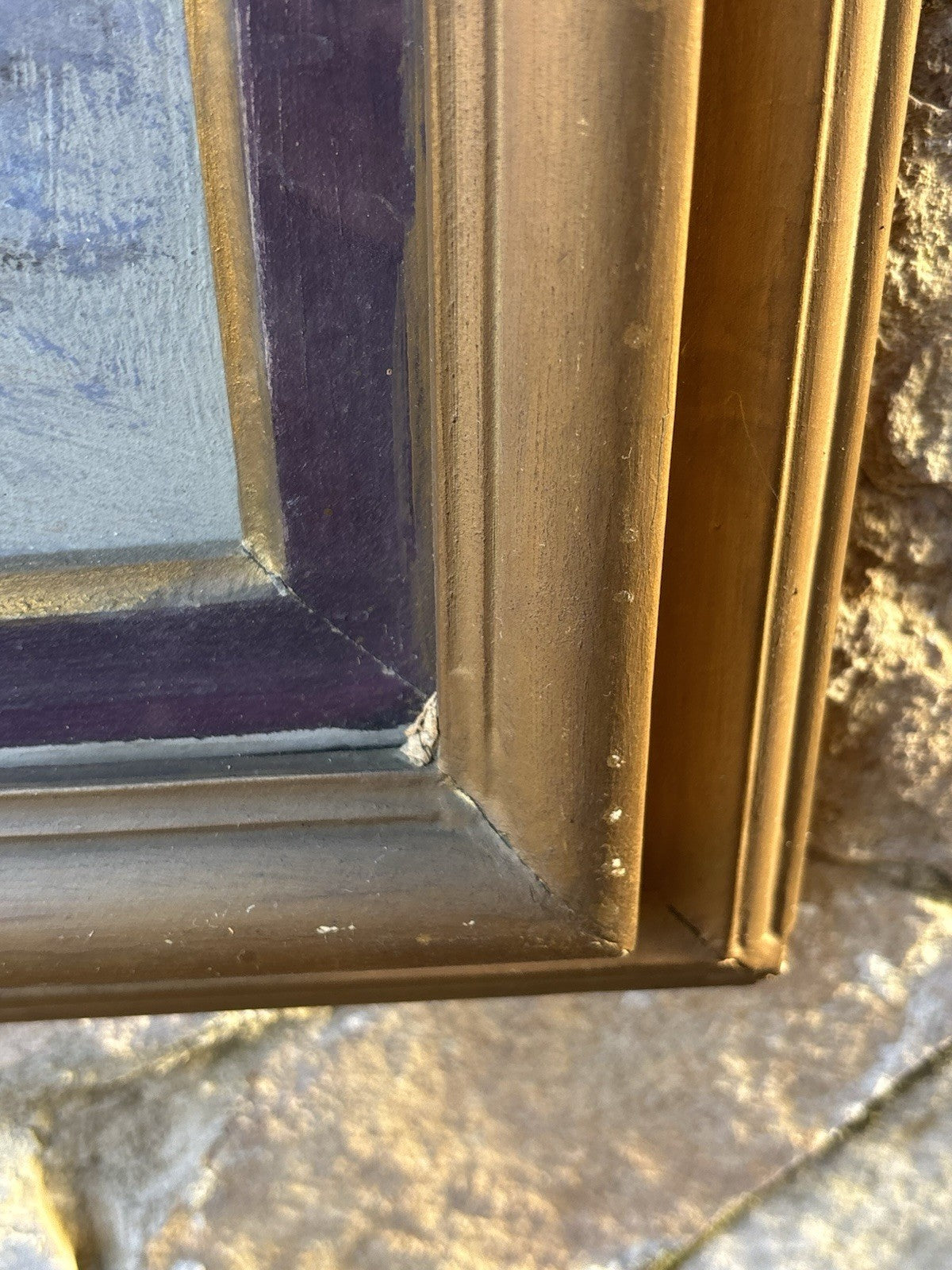 Quadro -Strada Con Figure- Antonio Cannata-realizzato a pastello