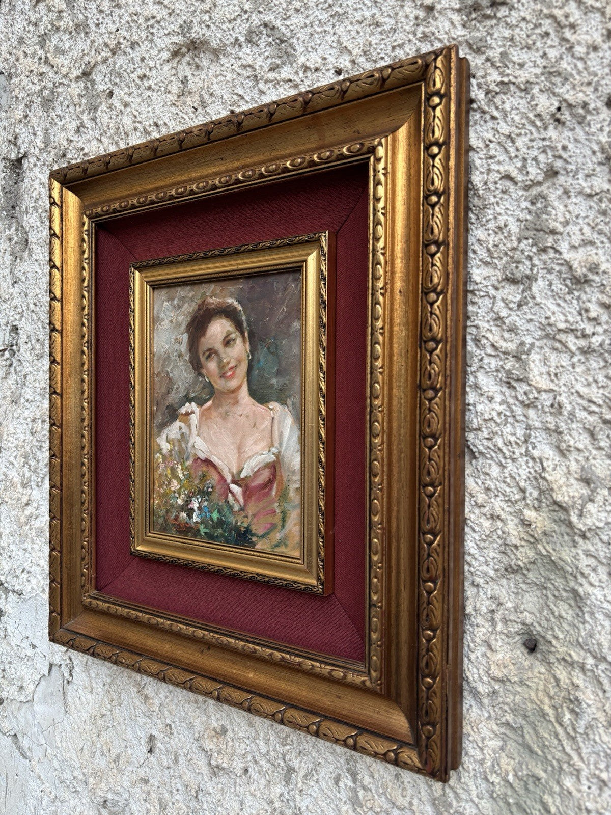 Quadro -Figura Di Donna-  dipinto a olio