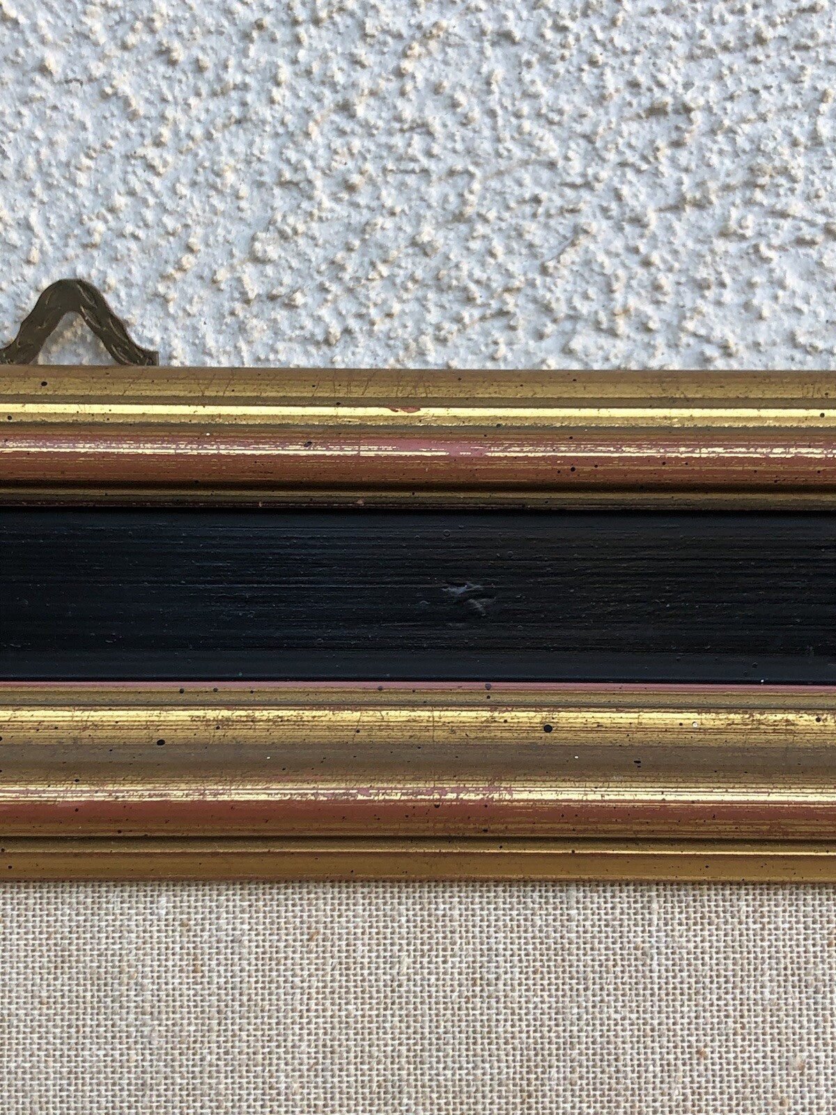 Quadro vintage -Marina- dipinto a olio su tavoletta