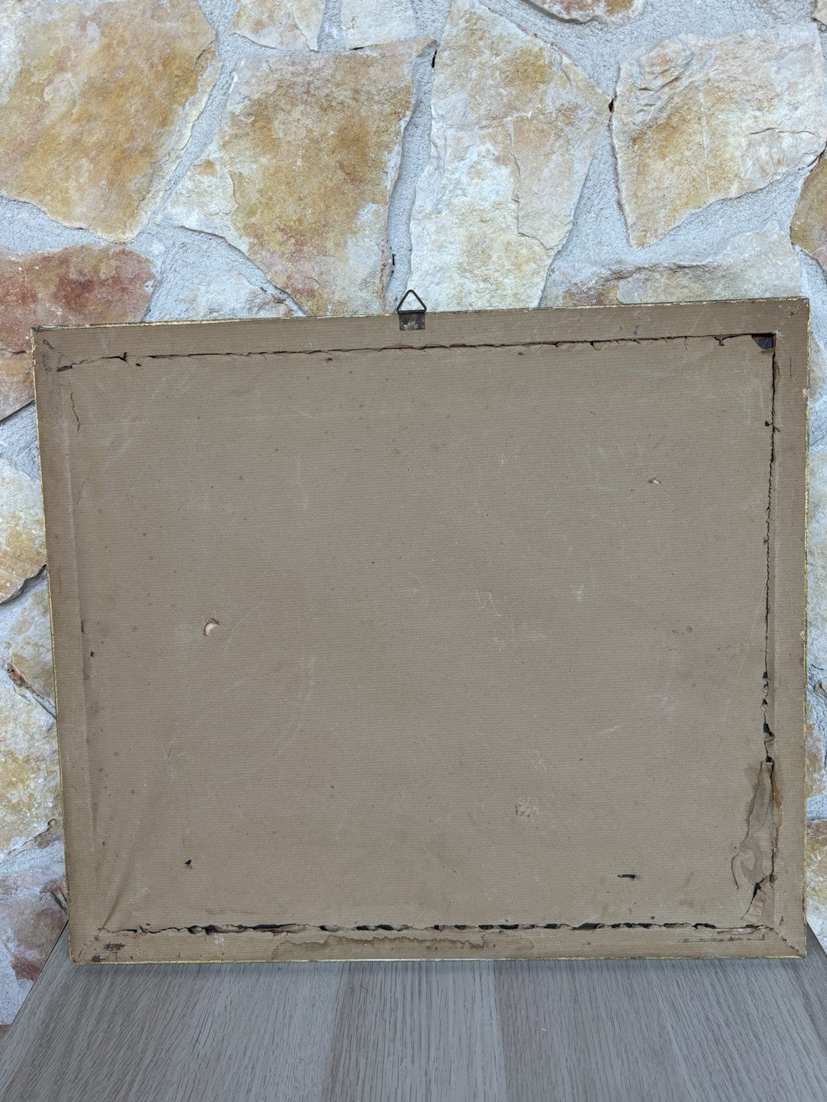 Quadro -Chiesa- realizzato ad acquerello su carta