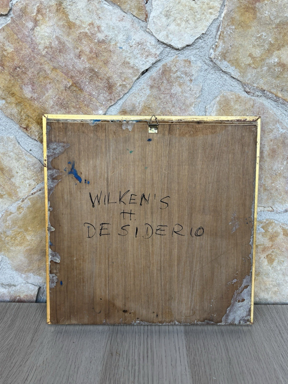 Quadro -Paesaggio- Wilken’s Hans Desiderio dipinto a olio su tavola