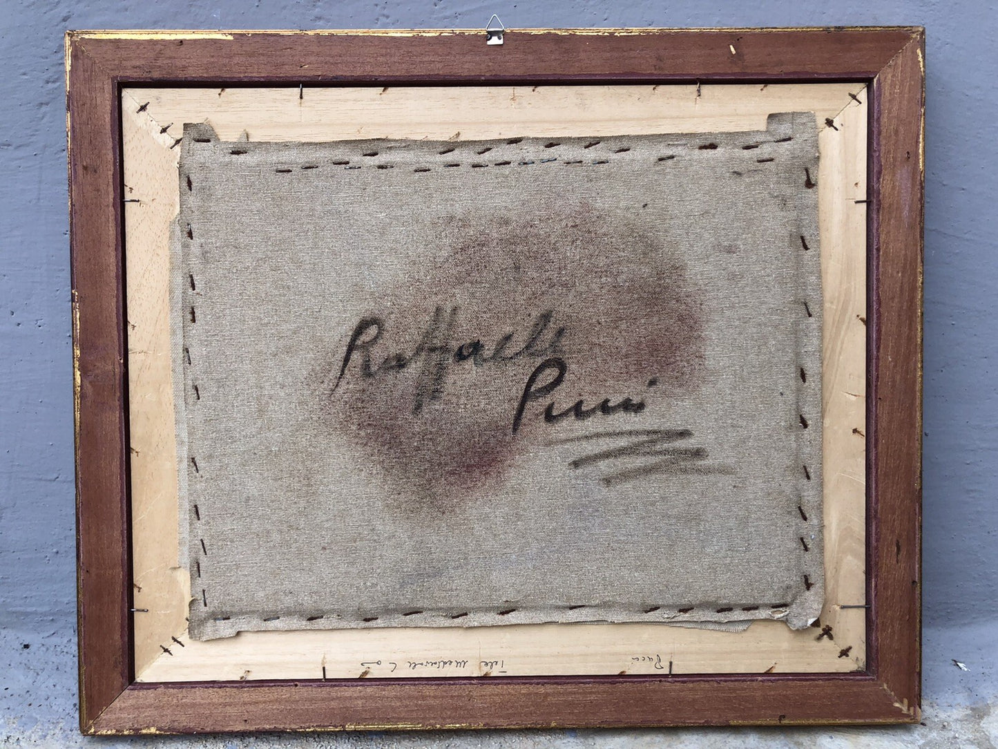 Quadro vintage -Natura Morta- dipinto a olio su tela