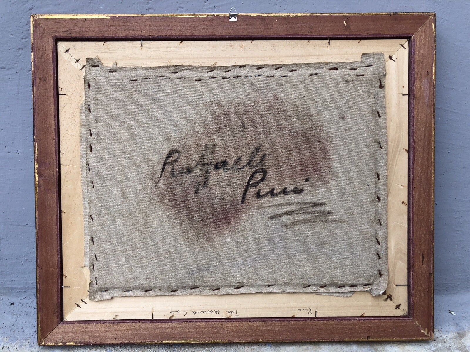 Quadro vintage -Natura Morta- dipinto a olio su tela