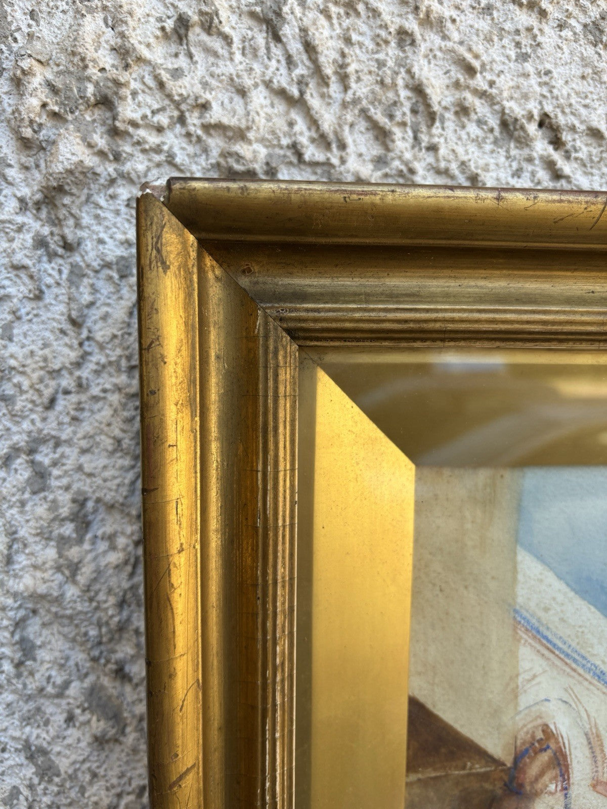 Quadro antico -Il Cairo- Henry Simpson realizzato ad acquerello su carta