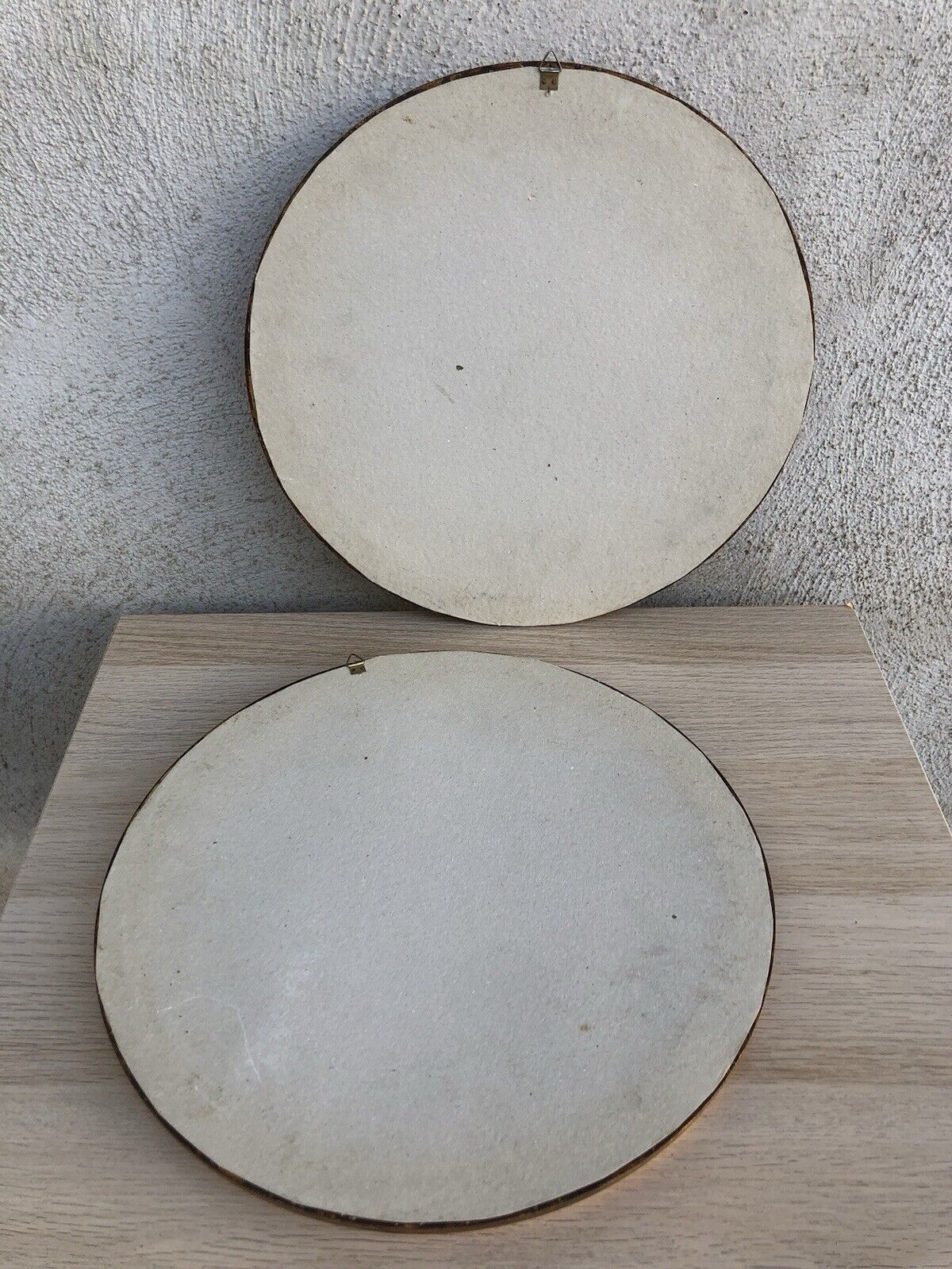 Coppia quadri vintage -Puttini- dipinti a olio su tela