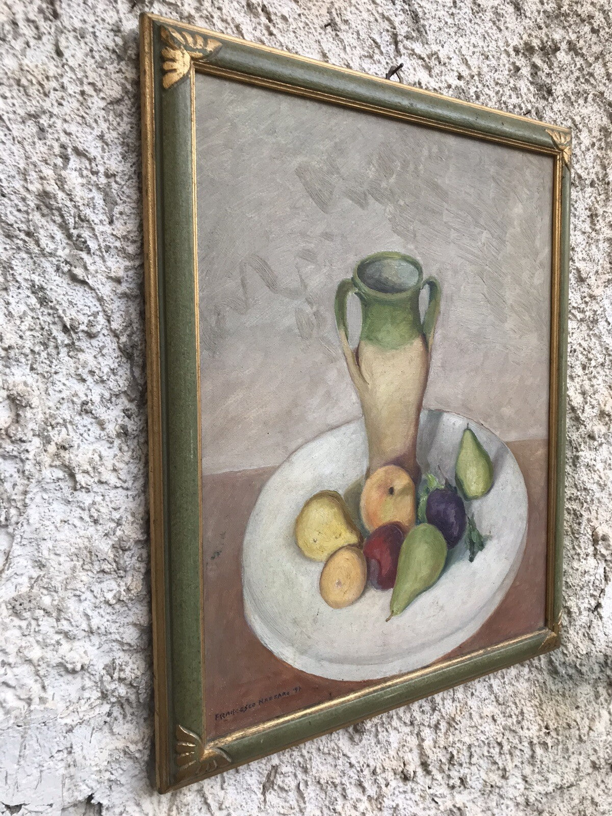 Quadro natura morta dipinto a olio su tela - Francesco Nazzaro