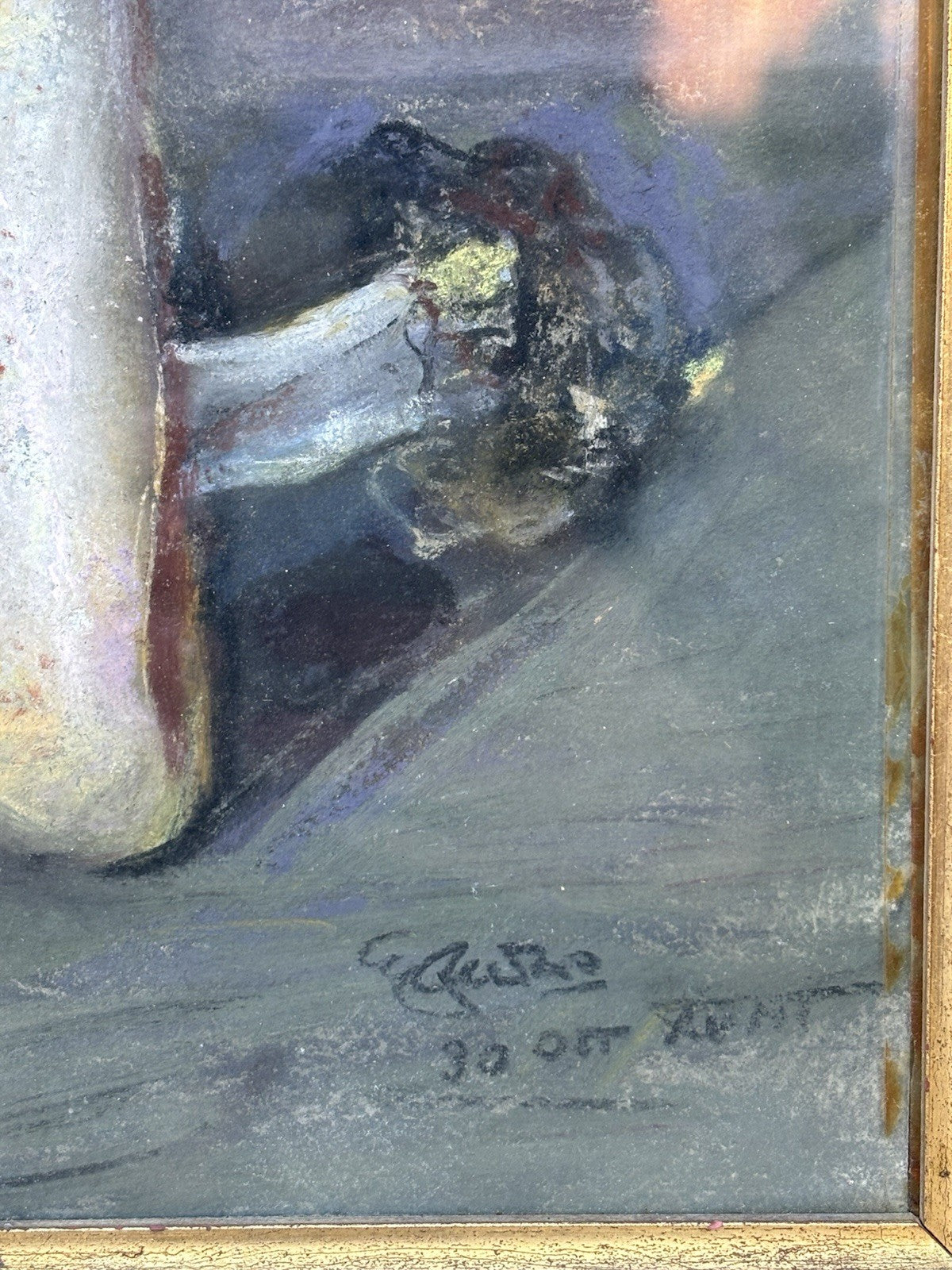 Quadro antico -Natura Morta- Giuseppe Casciaro realizzato a pastello