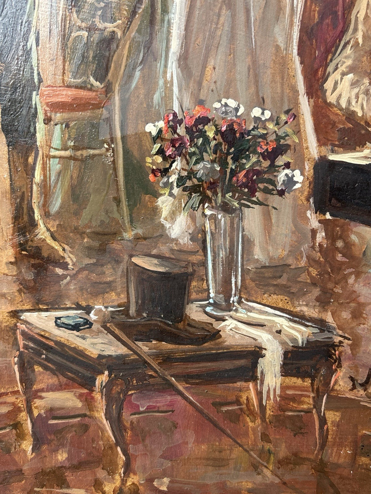 Quadro -O’Zappatore- dipinto a olio