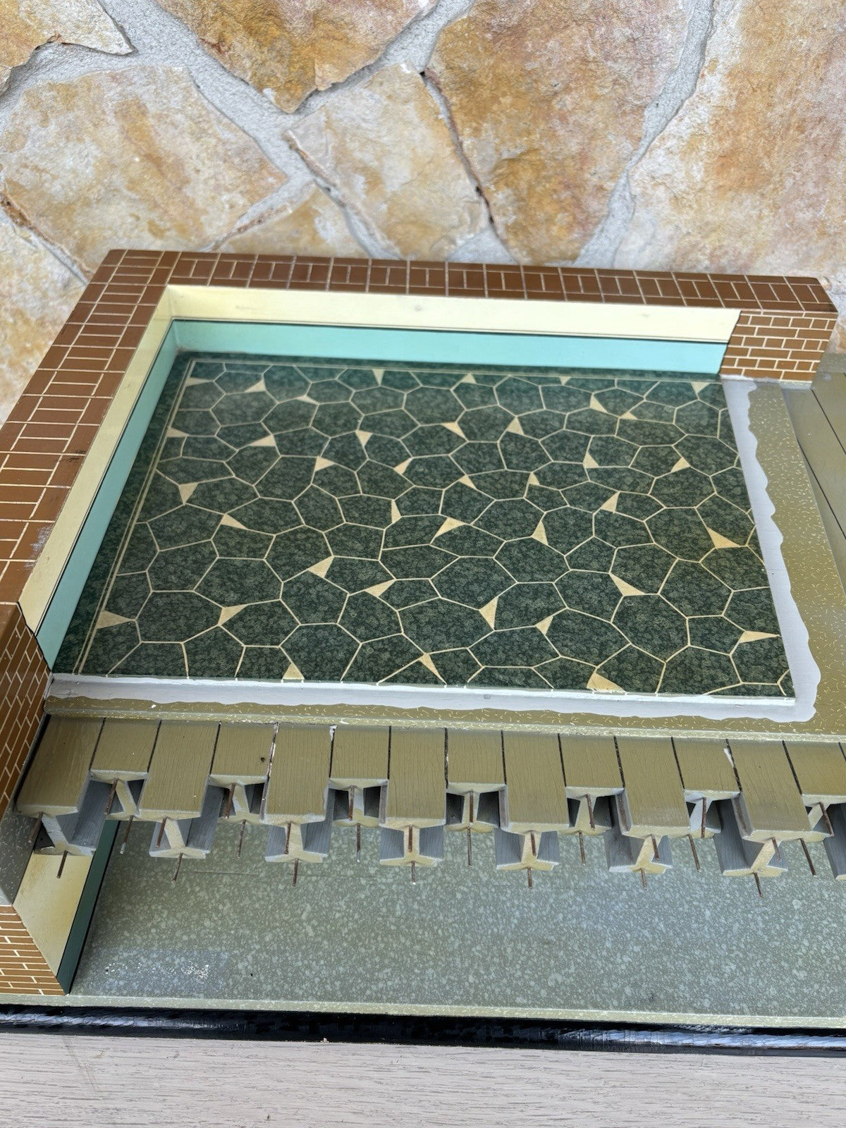 Modello Architettonico Didattico Anni ‘50- Toffoli E Figli