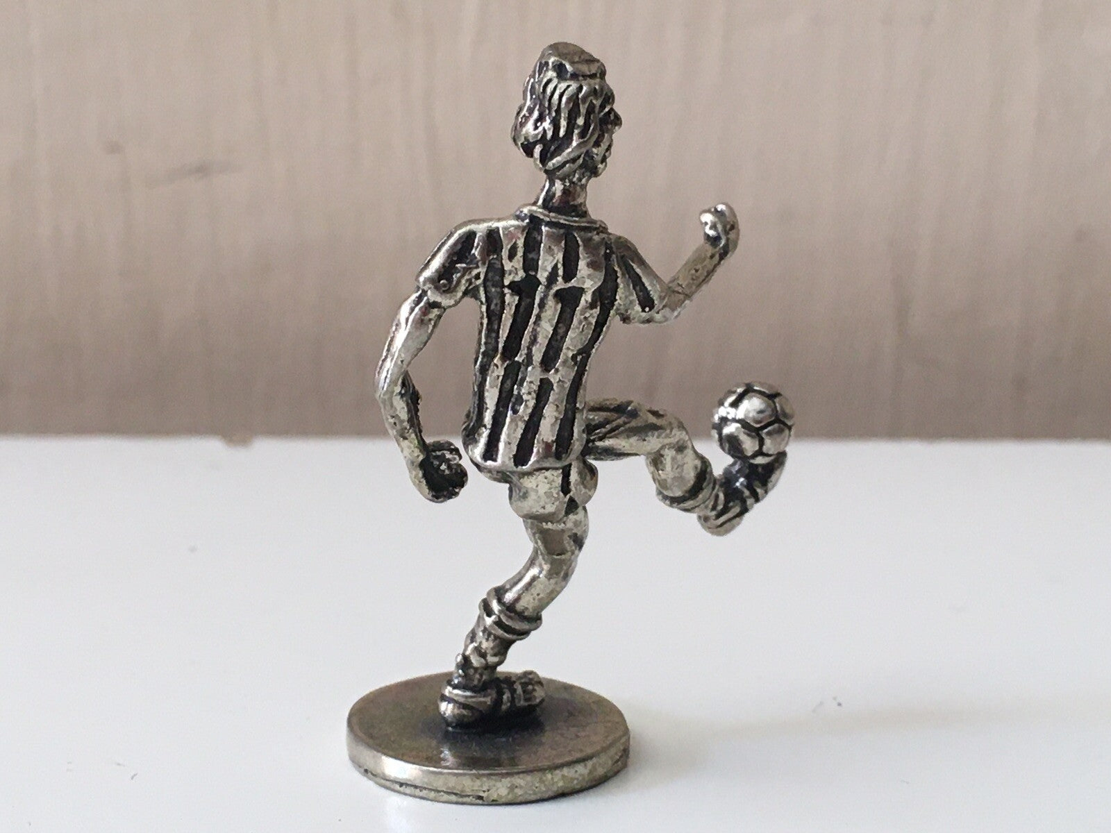 Miniatura Calciatore in argento 925 vintage Microfusione