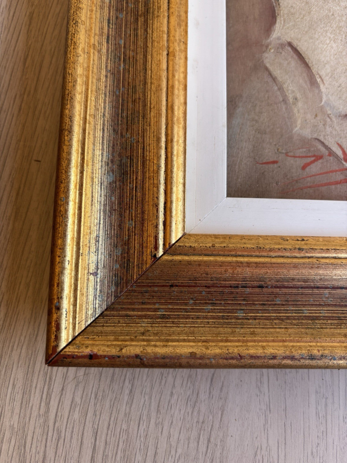 Quadro -Clown- dipinto a olio su tavoletta