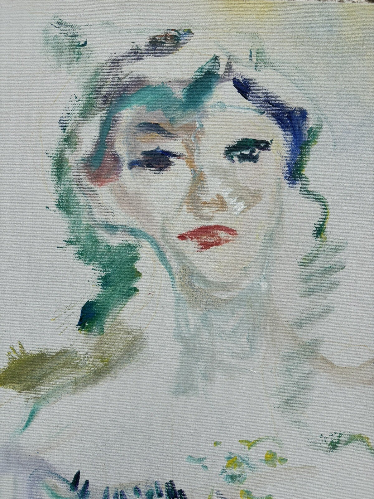 Quadro -Figura Di Donna- Ernesto Treccani