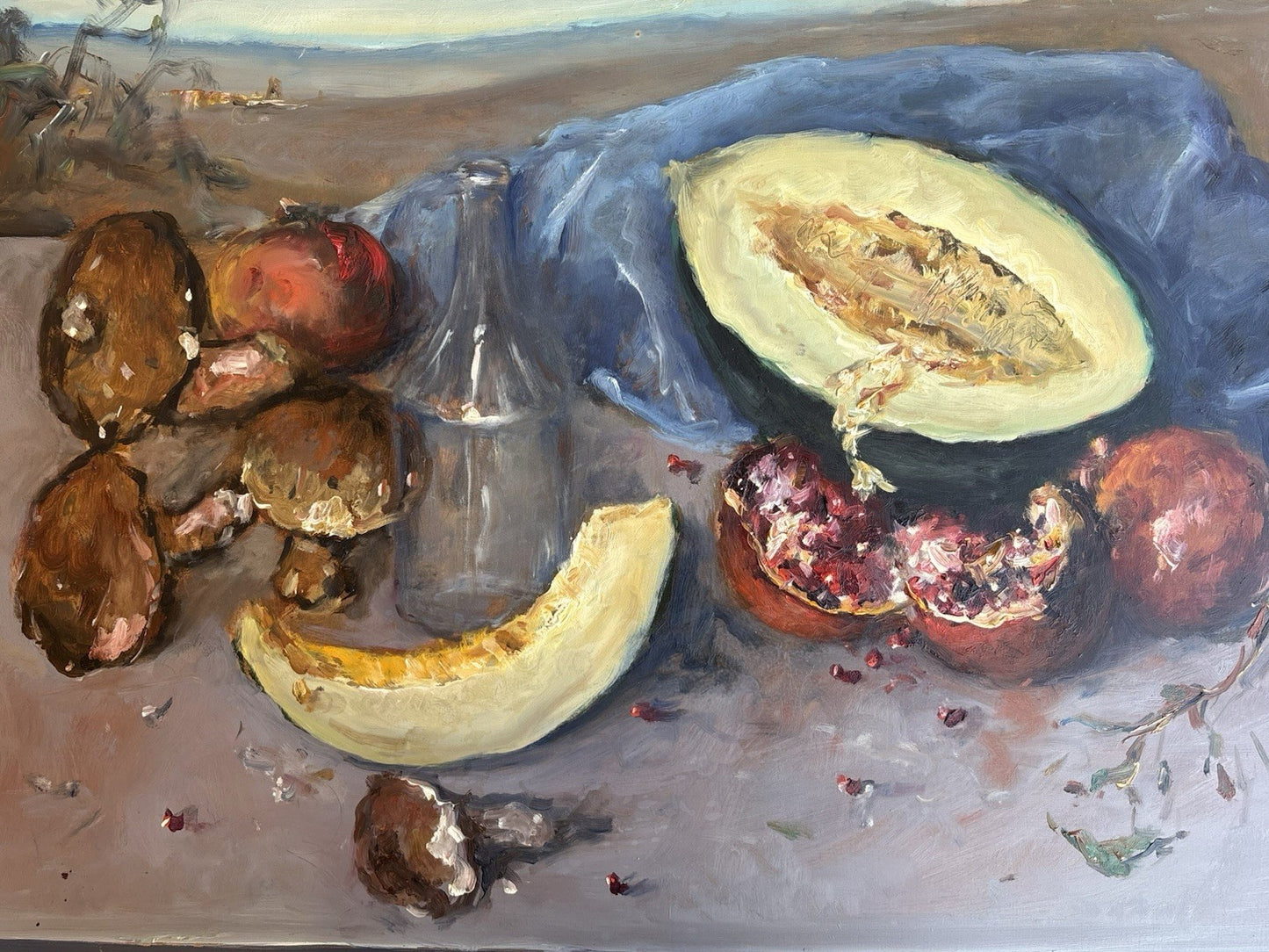 Quadro -Natura Morta- Giovanni Pane dipinto a olio