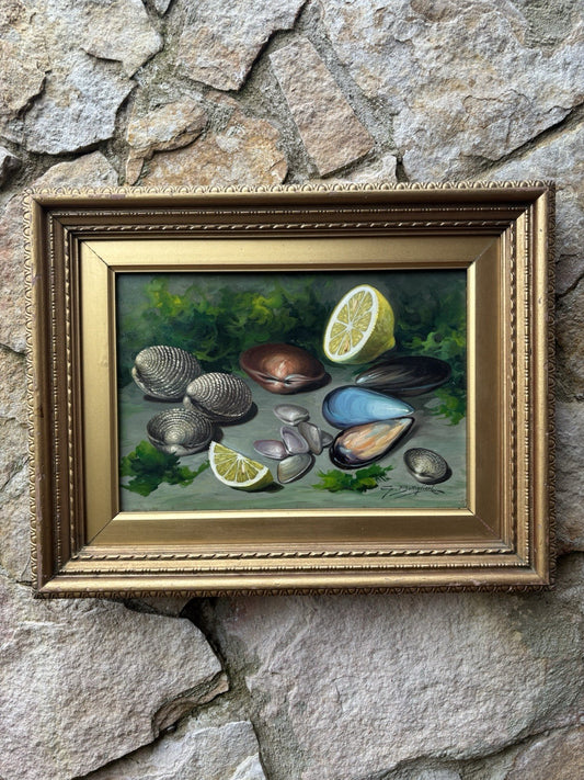 Quadro -Natura Morta- Gennaro Bottiglieri dipinto a olio