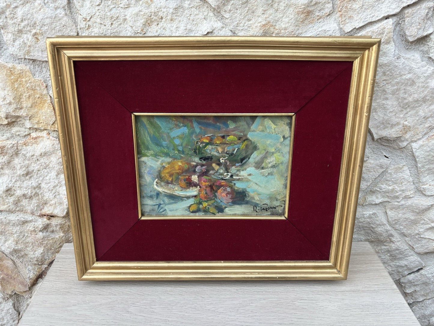 Quadro -Natura Morta- Renato Passaro dipinto a olio