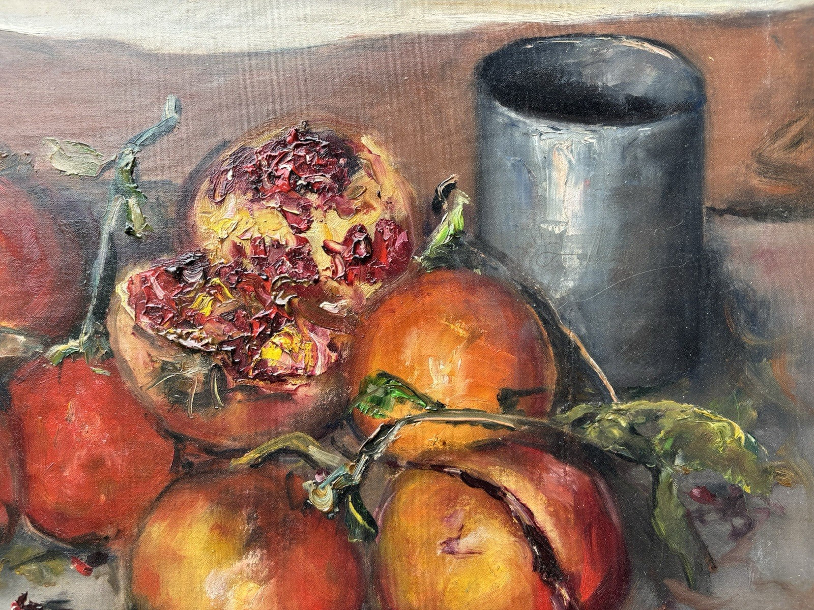 Quadro -Natura Morta- Giovanni Pane dipinto a olio su tela