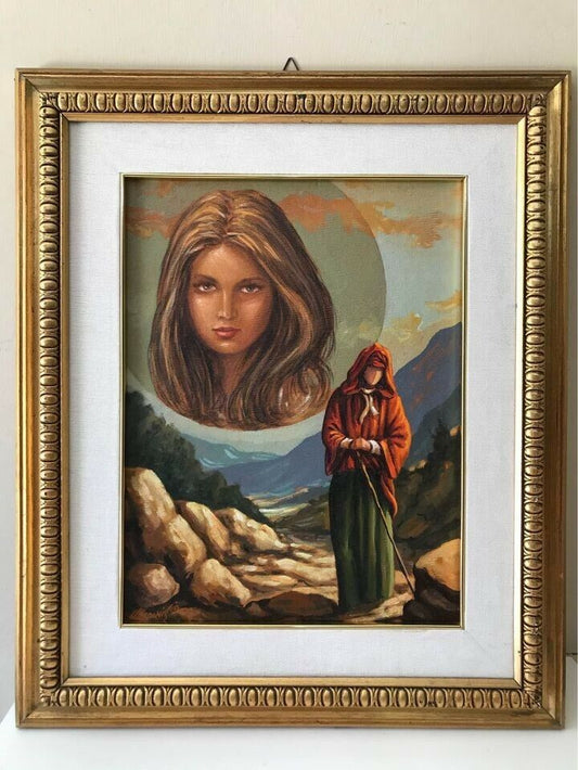 Quadro Carmine Meraviglia dipinto a olio