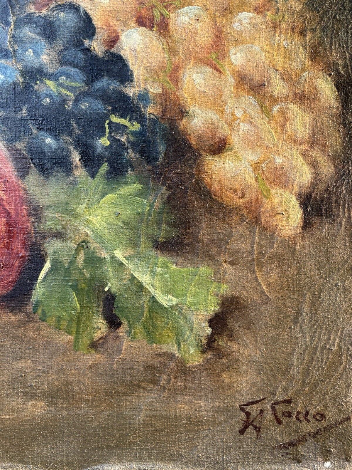 Quadro antico -Natura Morta- Giuseppe Alberto Cocco dipinto a olio su tela