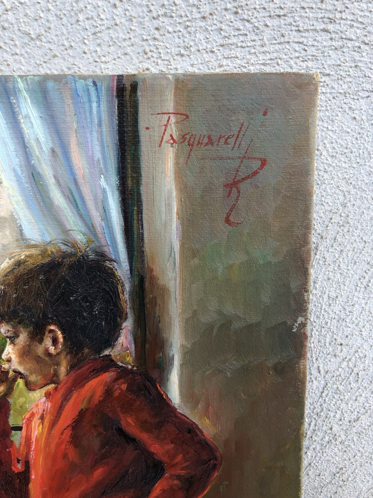 Quadro -Sogni Di Libertà- dipinto a olio su tela