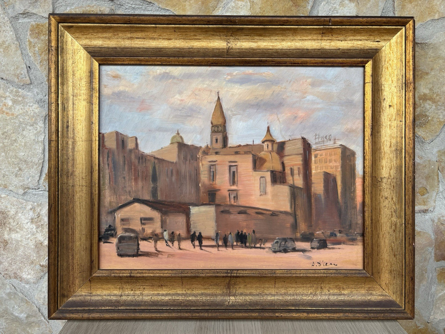 Quadro -Pozzuoli- Antonio D’Urso dipinto a olio