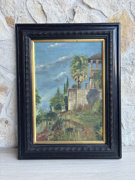 Quadro -Paesaggio- dipinto a olio