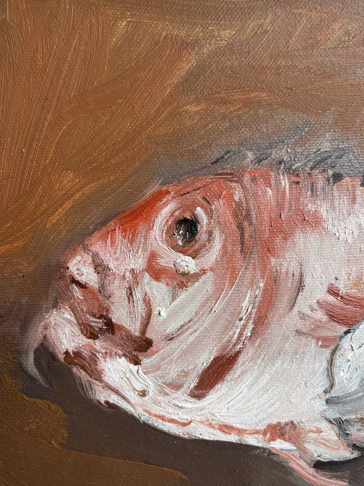 Quadro -Natura Morta- Augusto Orange De Rose dipinto a olio su tela