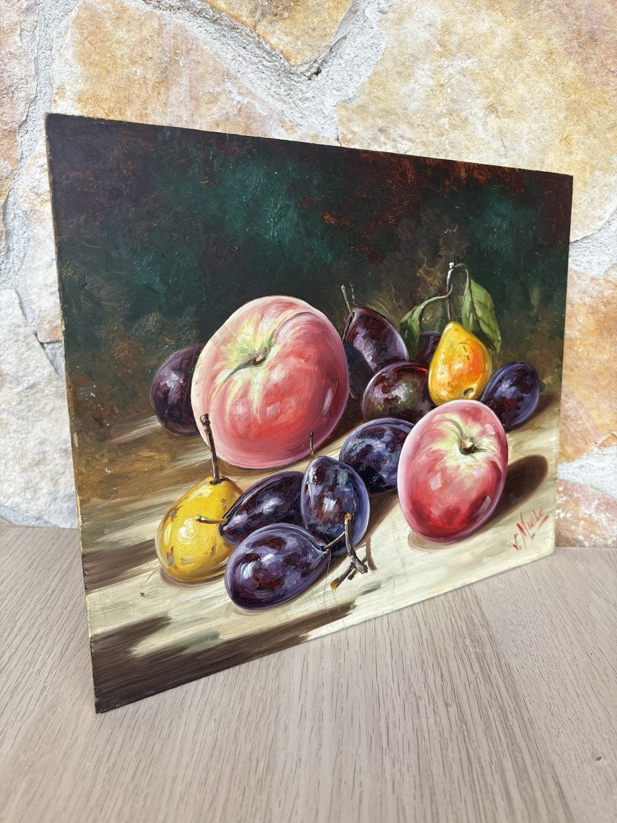 Quadro -Natura Morta- Vittorio Miele- dipinto a olio