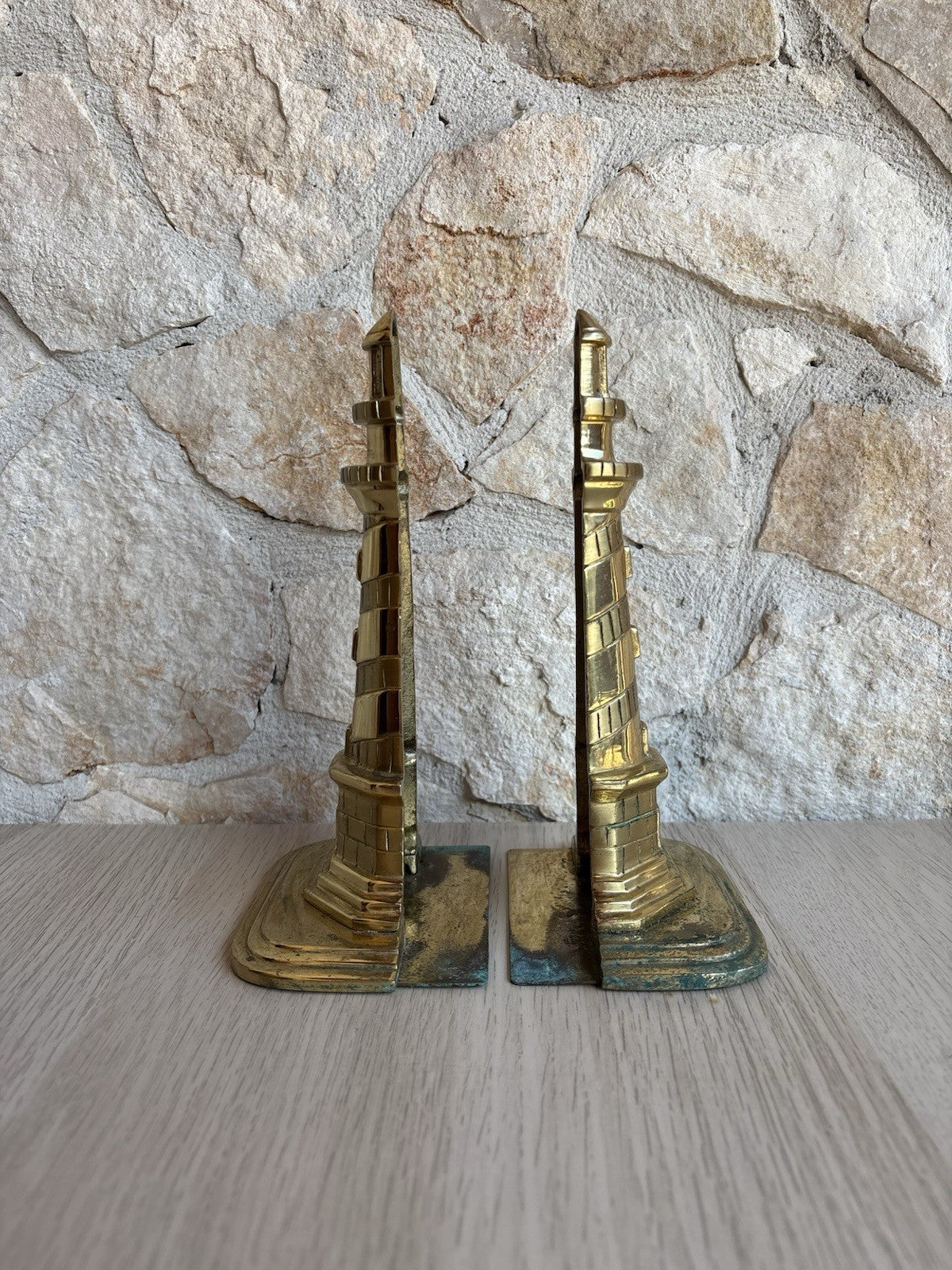 Fermalibri Vintage In Ottone