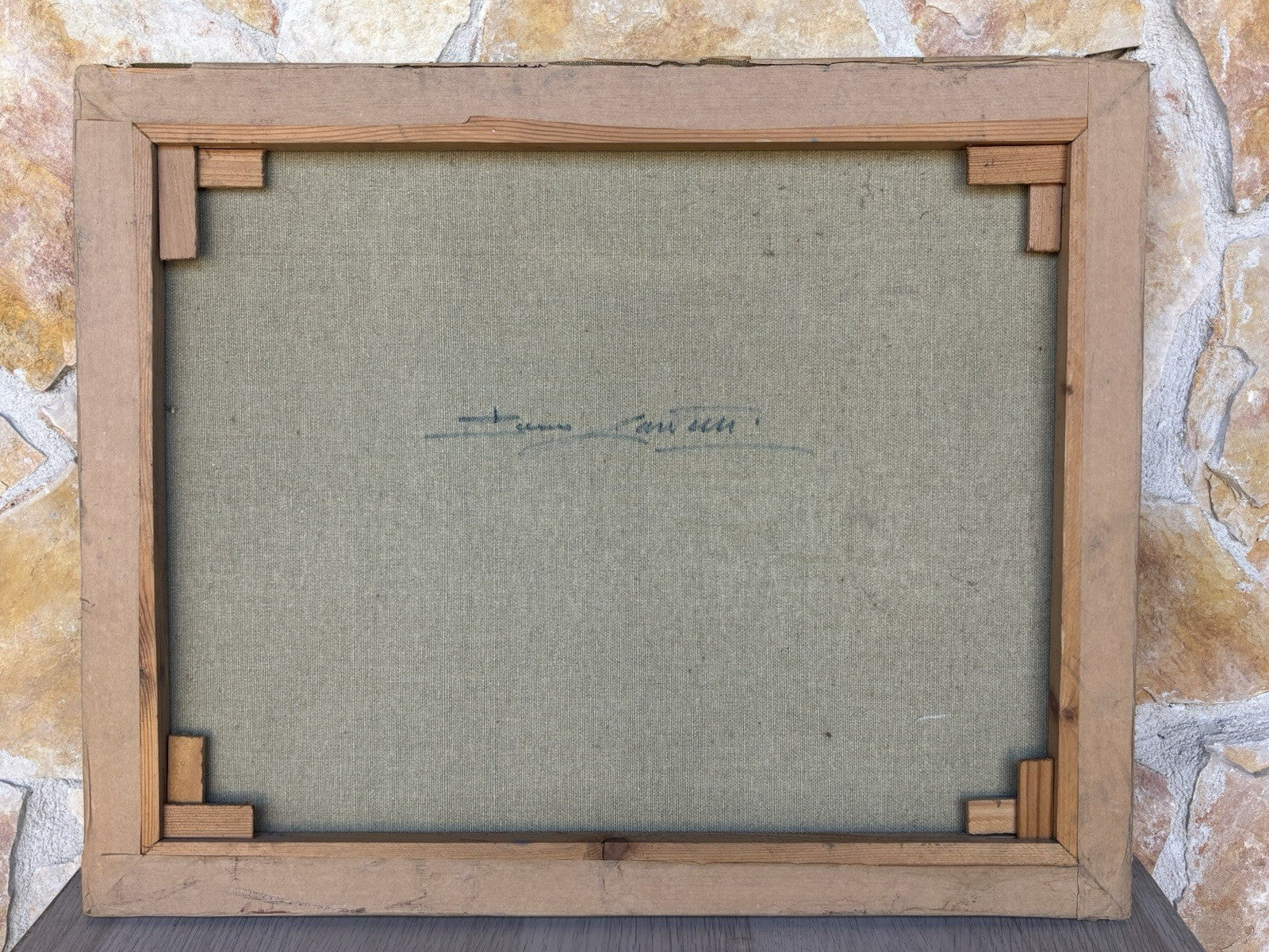Quadro -Barche All’ormeggio- Rocco Carvelli- dipinto a olio su tela