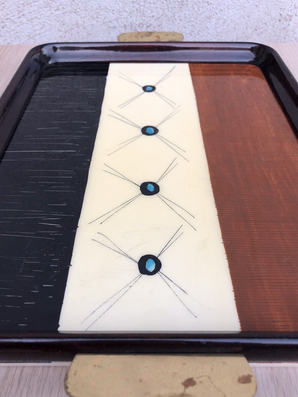 Vassoio art deco Fada asiago in legno