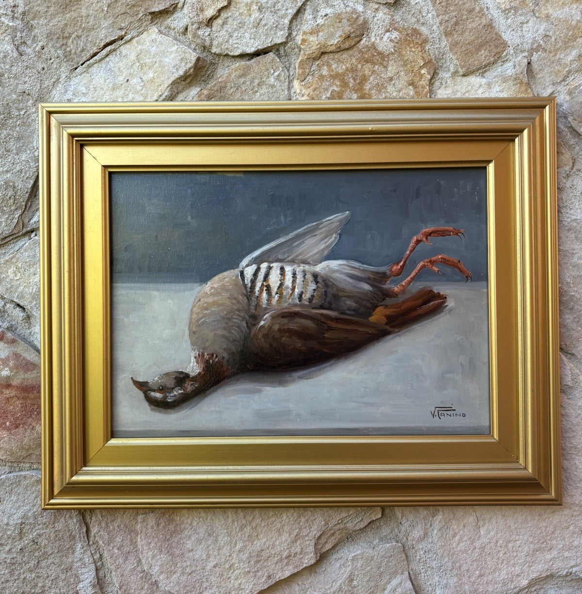 Quadro -Uccello- Vincenzo Canino dipinto a olio