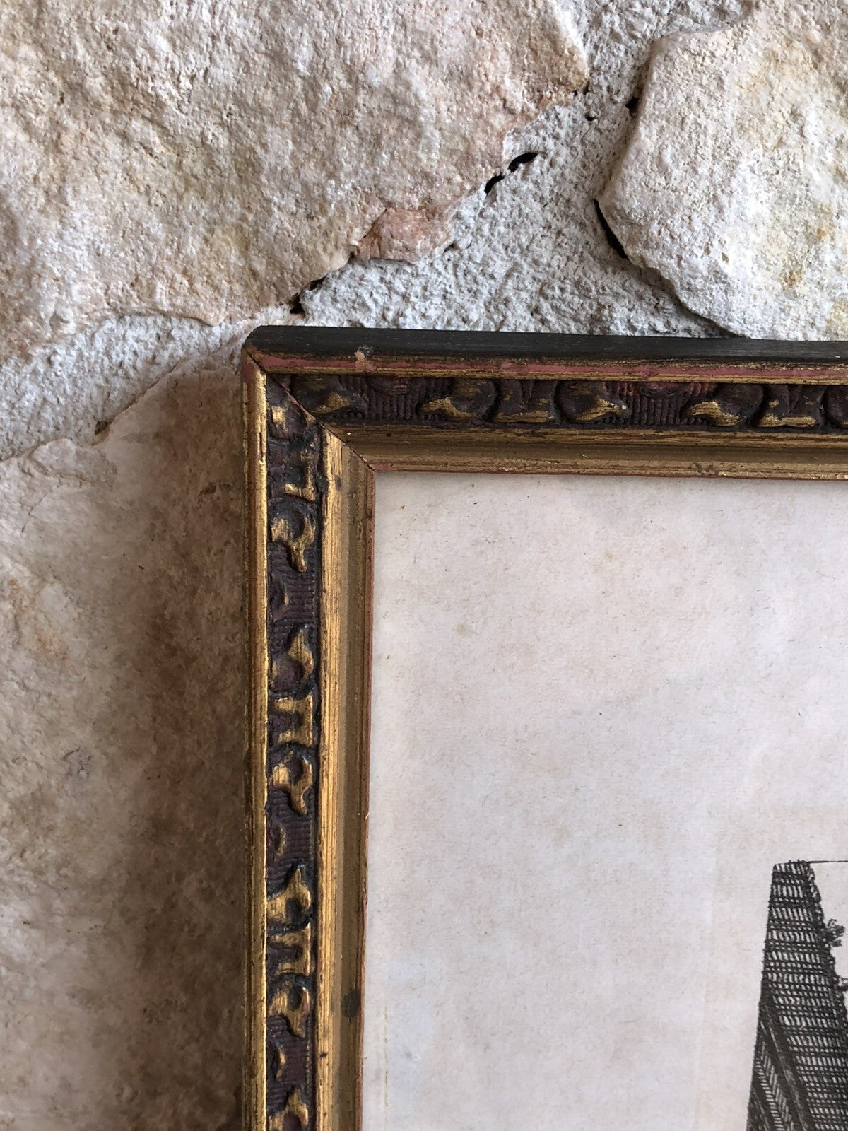 Stampa Vintage Roma, Veduta Del Ponte E Castel Sant’Angelo